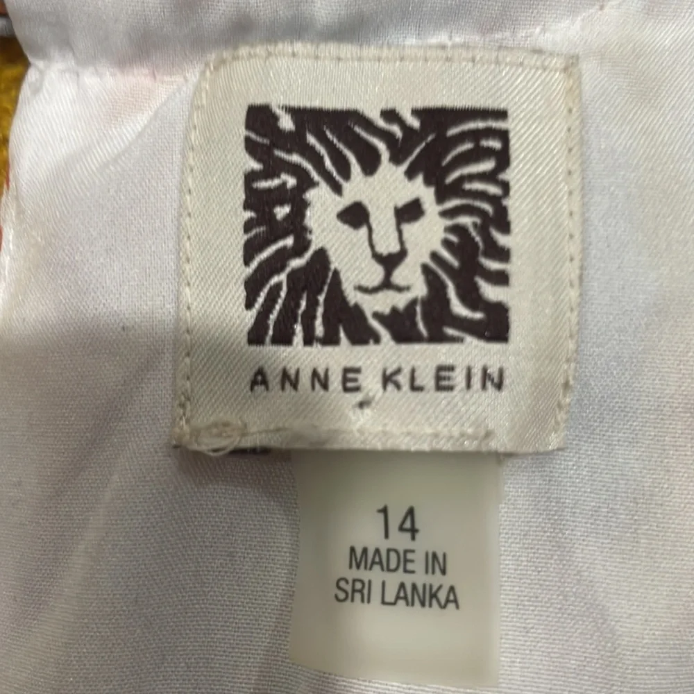 Anne Klein lined dress Size 14 - Picture 6 of 6